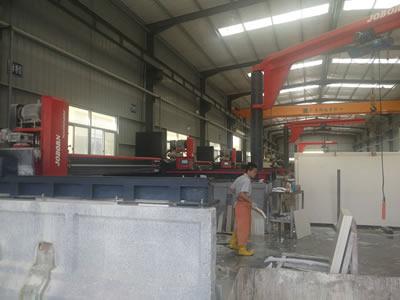 Achat d’une machine de découpe CNC pour granite par le Groupe Wanli Stone